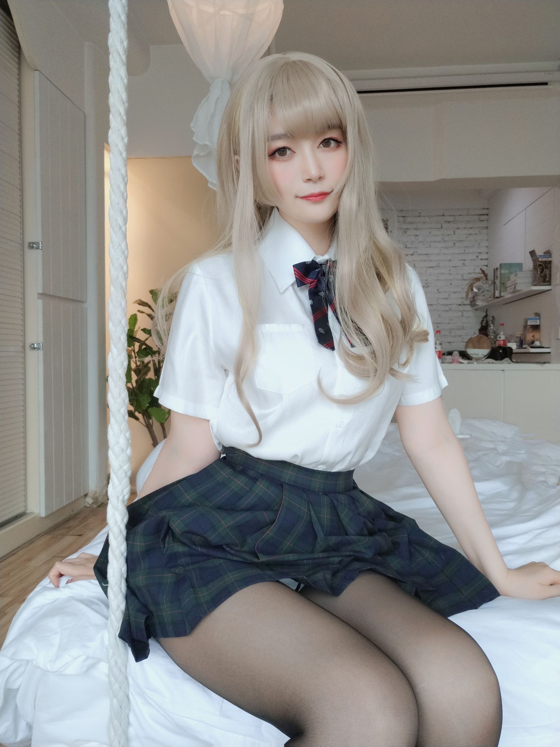 [COS写真]小姐姐白银81–灰色空间插图9